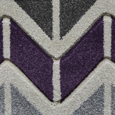 Mansion Rug Grey/Purple